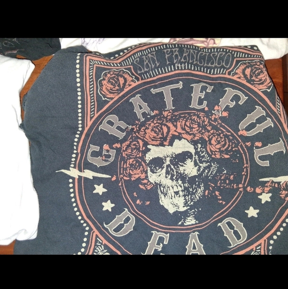 Bundle Of 4 Band/Graphic Tees LED ZEPPELIN,GRATEFUL DEAD, VANS, S/M - Picture 4 of 5